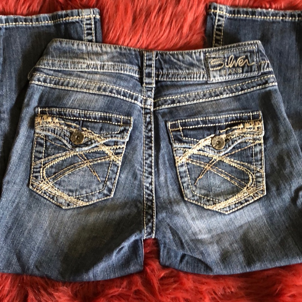 Silver jeans Capris